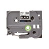 CINTA ROTULADORA ELECTRONICA BROTHER TZ
 18MM NEGRO/ BLANCO