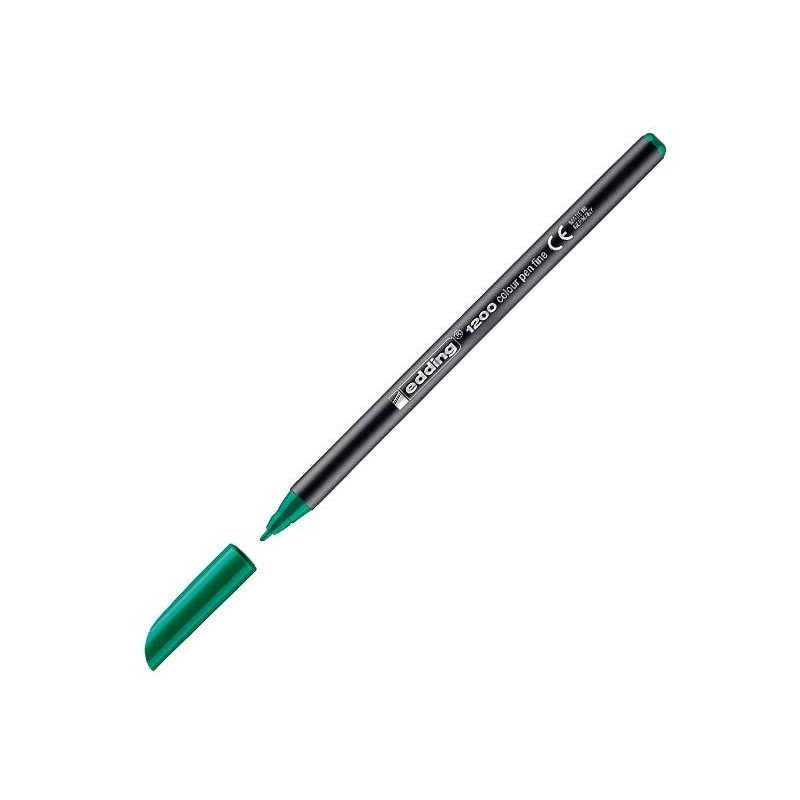 ROTULADOR PUNTA DE FIBRA EDDING 1200 VERDE