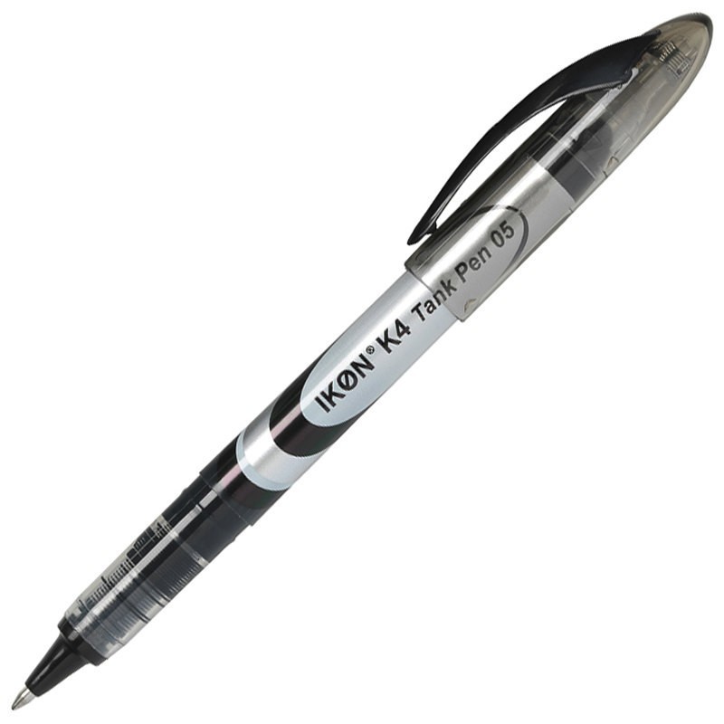 ROTULADOR ROLLER PUNTA BOLA TINTA LIQUIDA IKON K4 VERDE