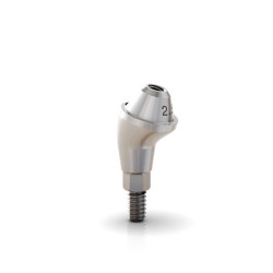 GM MINI CONICAL ABUT 17 W/ REM SCREW 2.5