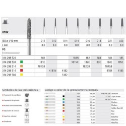 FG 183/6  878K-018 FG DIAM. MEDIO 6U.