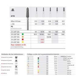 FG 163/6  877K-018 FG DIAM. MEDIO 6U.