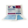 TALLAS ESTERIL AZUL M 50x75cm 25+25g. VISC.PE 100u