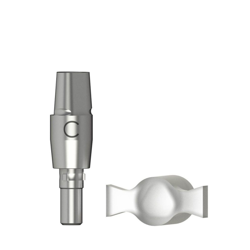 Implant pick-up closed tray