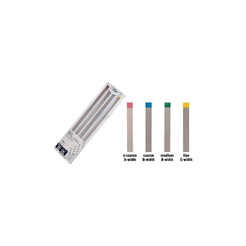 TIRAS METAL N.200 SURTIDAS ROJAS 12u.