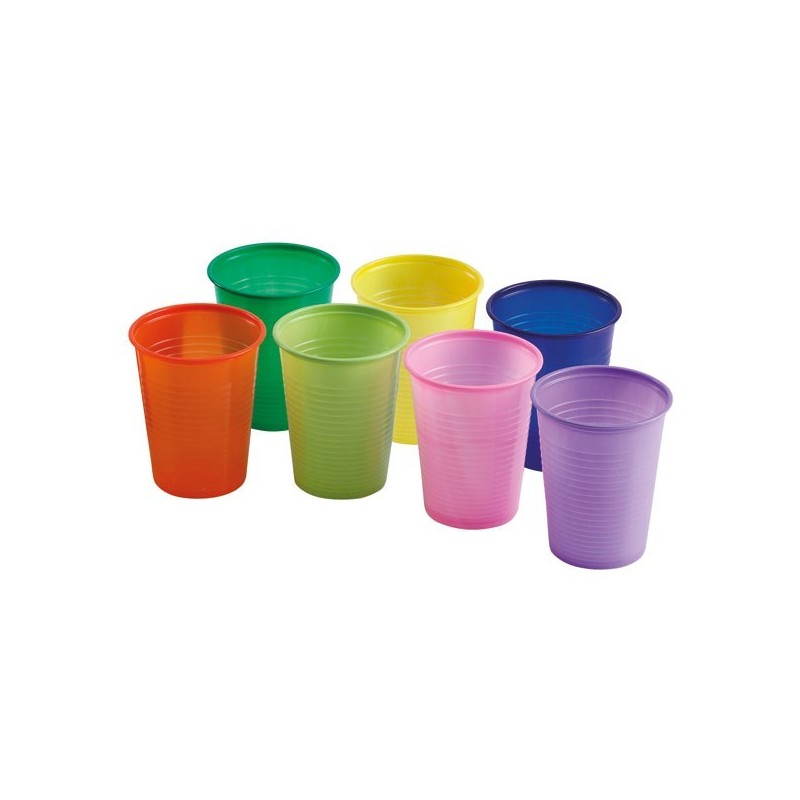 VASOS VERDE  200cc. 30x100u.