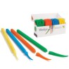 WANDS CU—AS PLASTICO C/MANGO X-FINA AMARILLAS 100u