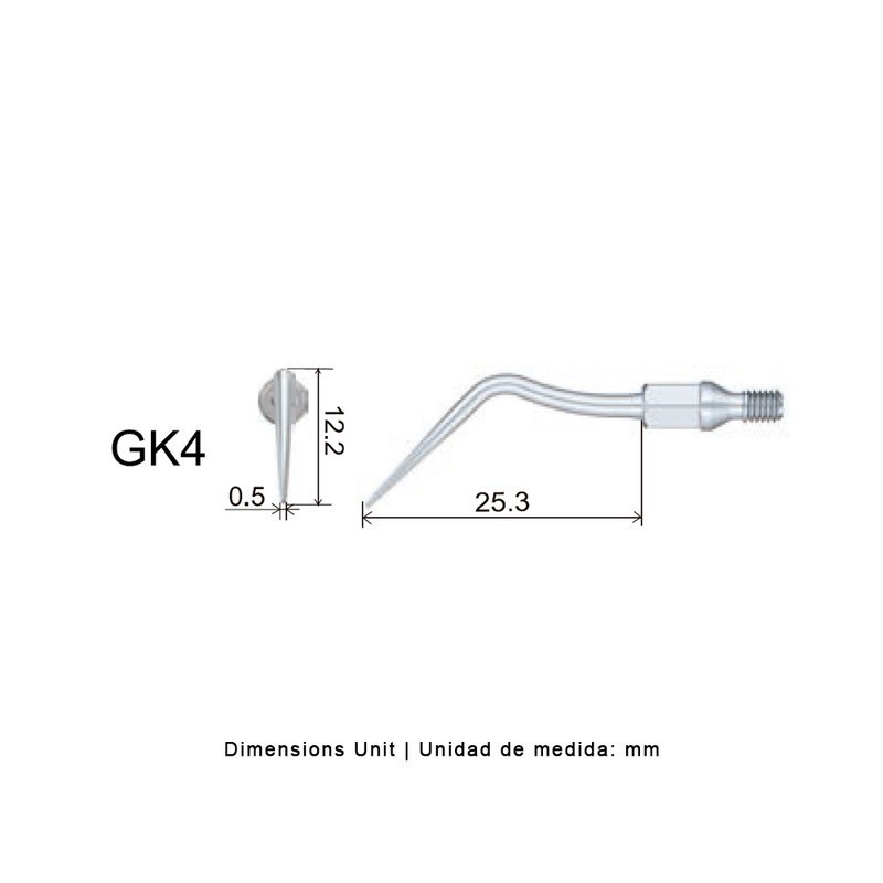 PUNTA WOODPECKER GK4 PARA KAVO SONICFLEX