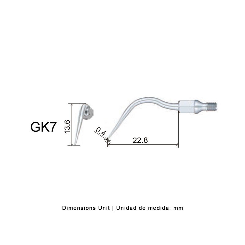 PUNTA WOODPECKER GK7 PARA KAVO SONICFLEX