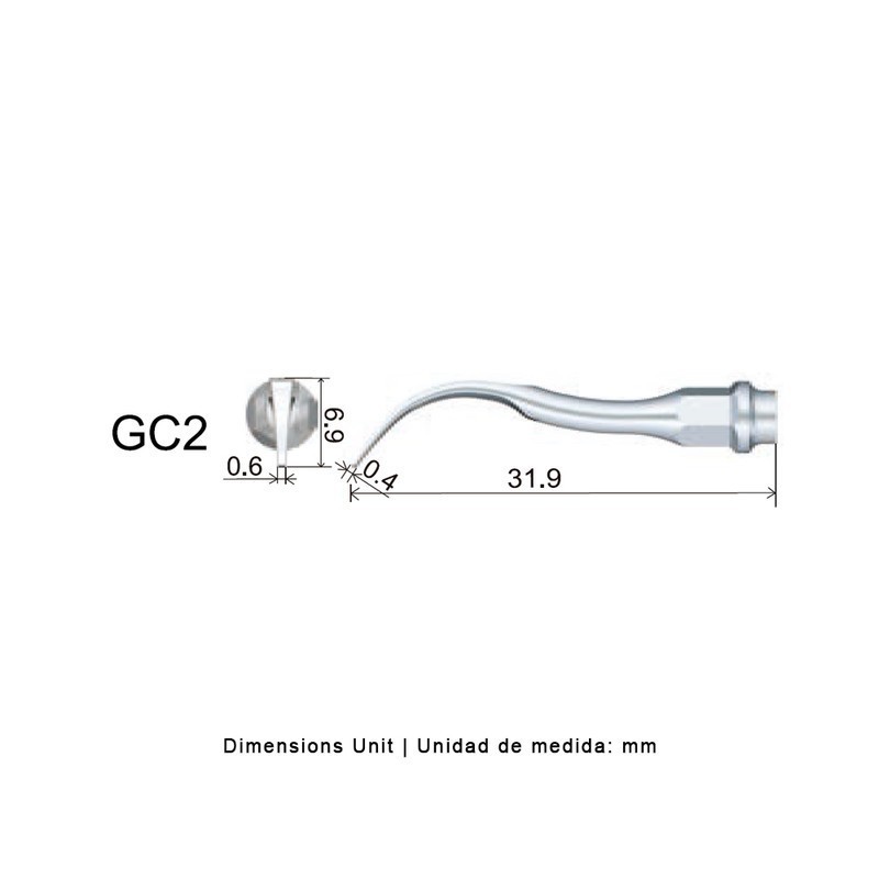 PUNTA WOODPECKER GC2 PARA KAVO SONOSOFT