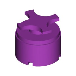 Matrix for retentive anchor