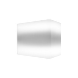 Plastic coping for abutment 8º